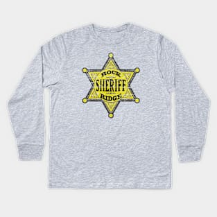 Rock Ridge Sheriff Kids Long Sleeve T-Shirt